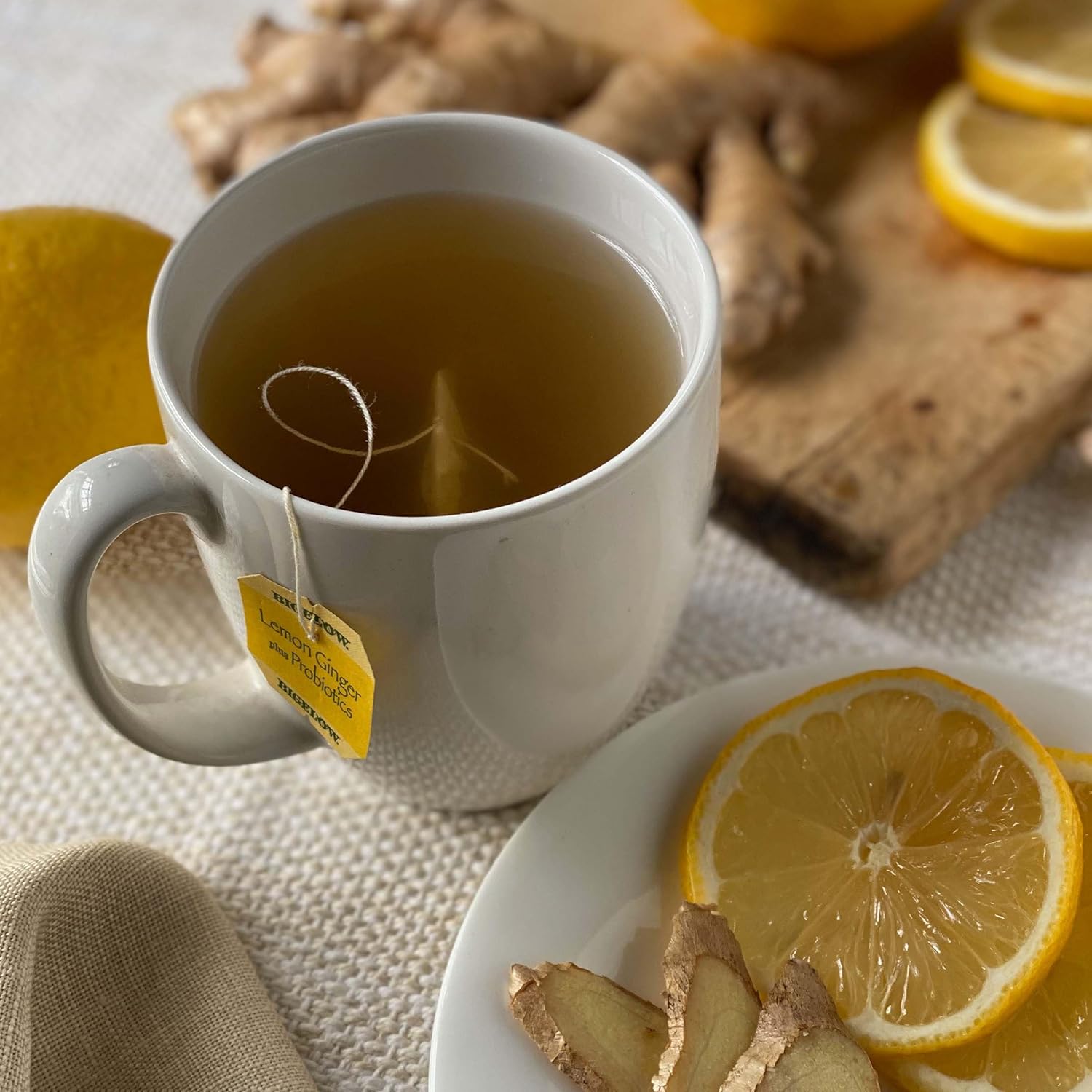 Bigelow Lemon Ginger plus Probiotyki - zdjęcie 2